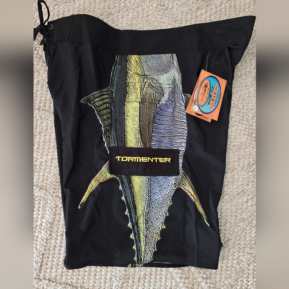 NWT Tormenter Graphic Board Shorts 4x4. Men's Size 42 - Picture 2 of 8